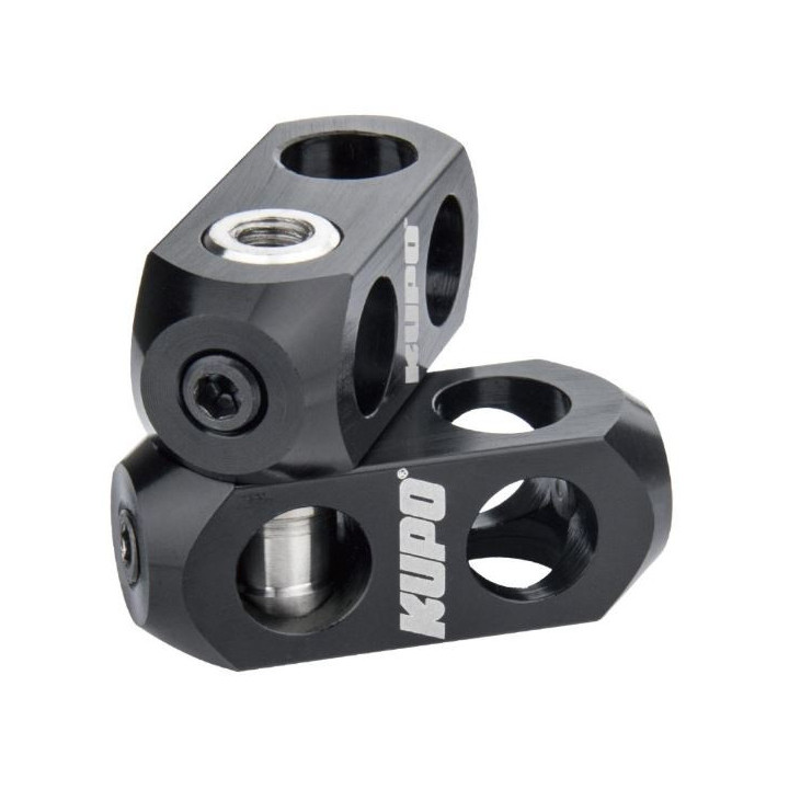 Kupo KCP-198 - Dual Multio 5/8" Receiver Swiver ConnectorDual Multio 5/8" Receiver Swiver Connector