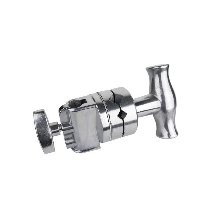 Kupo KCP-200 - 2 1/2" Grip Head W/ Big Handle - Silver