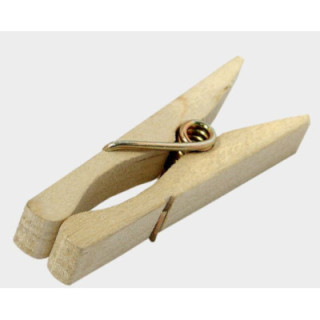 Kupo KCP-347 - Wood C47 Spring-type Clothspins (50 Pcs Per Bag)