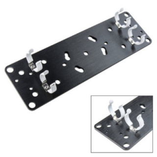 Kupo KCP-402 - Twist-lock Mounting Plate for Dual Fluorescent T12 Lamps