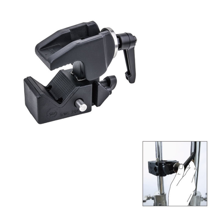 Kupo KCP-710B - Superb Clamp With Adjustable Handle - Black