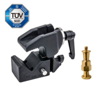 Kupo KCP-710B-26 - Convi Clamp-black W/ Kcp-7sdl Saddle Kcp-710b W/ Ks-026 Stud