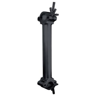Kupo KCP-802-XB - Pipe-to-pipe Coupler, Cross, 500mm (Blk)