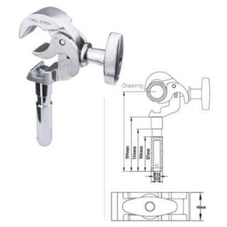 Kupo KCP-814 - Arch Coupler W/28mm Spigot