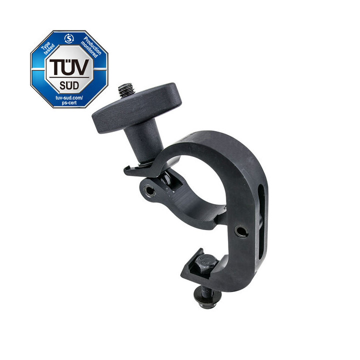 Kupo KCP-828B-T - Slim Handcuff Clamp - Black