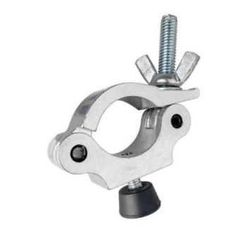 Kupo KCP-830RB - Slim Type Half Coupler With Rubber Bumper - Black