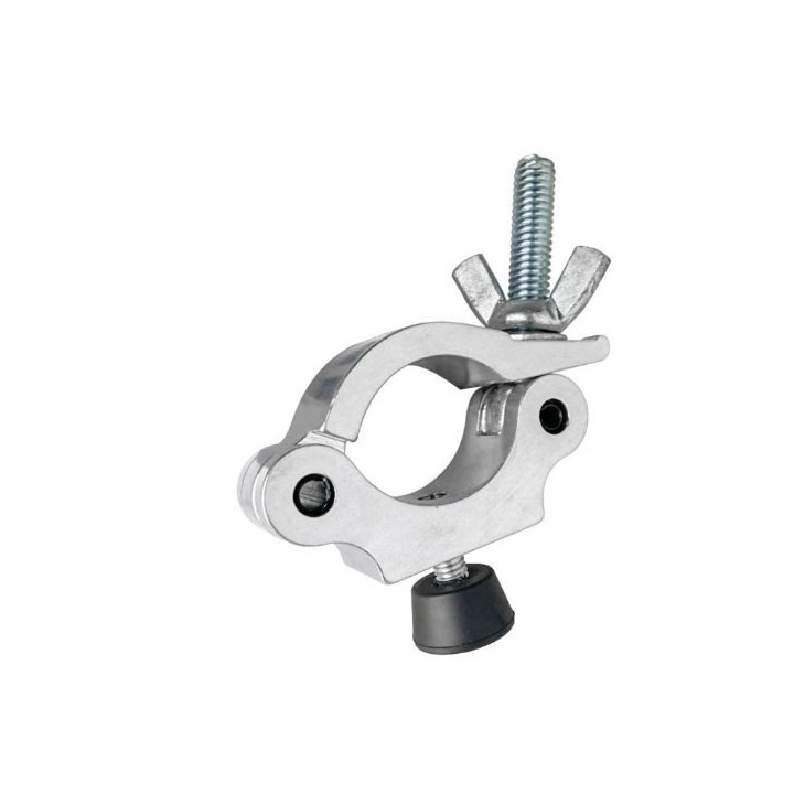 Kupo KCP-830RB - Slim Type Half Coupler With Rubber Bumper - Black