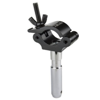 Kupo KCP-834B - Half Coupler W/28mm Tv Spigot(Black)