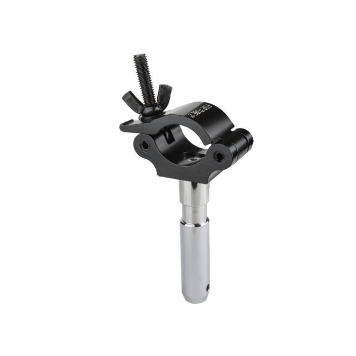 Kupo KCP-834B - Half Coupler W/28mm Tv Spigot(Black)