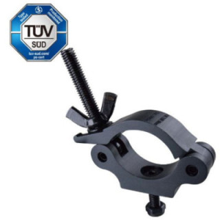 Kupo KCP-850B - Slim Half Coupler for 2.5" Tube - Black