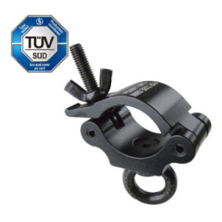 Kupo KCP-853B - Mighty Half Coupler W/ Eye Ring - Black