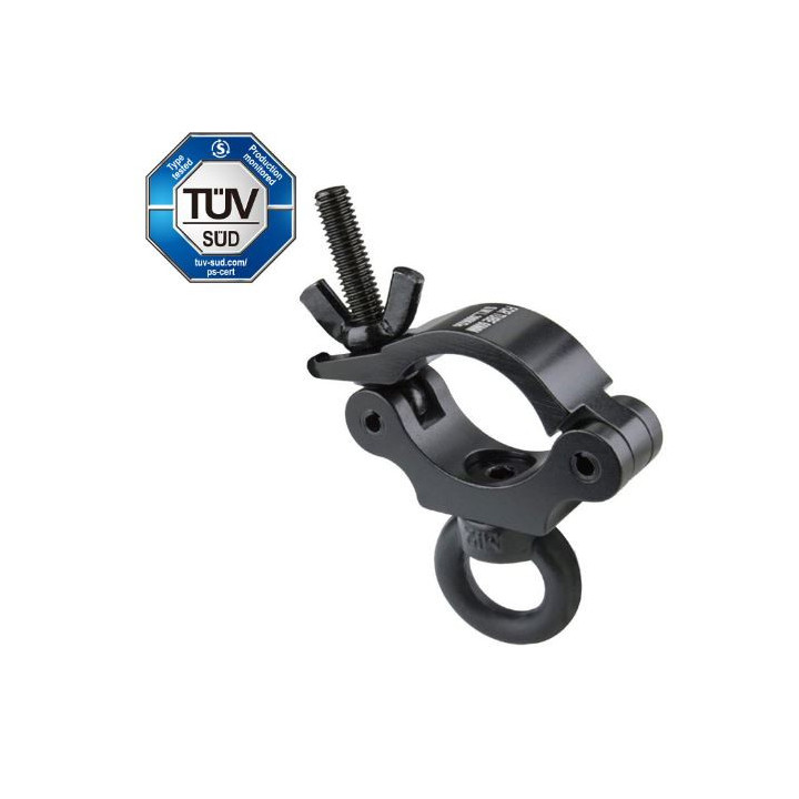 Kupo KCP-859B - Slim Mighty Coupler W/m12 Ring(Black)