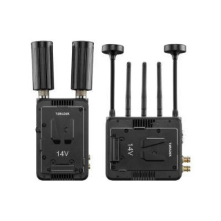 Teradek 10-2590-G26 - Ranger Mk II 2500 12G-SDI/HDMI - Wireless TX/RX Deluxe Kit 26V Gold-Mount
