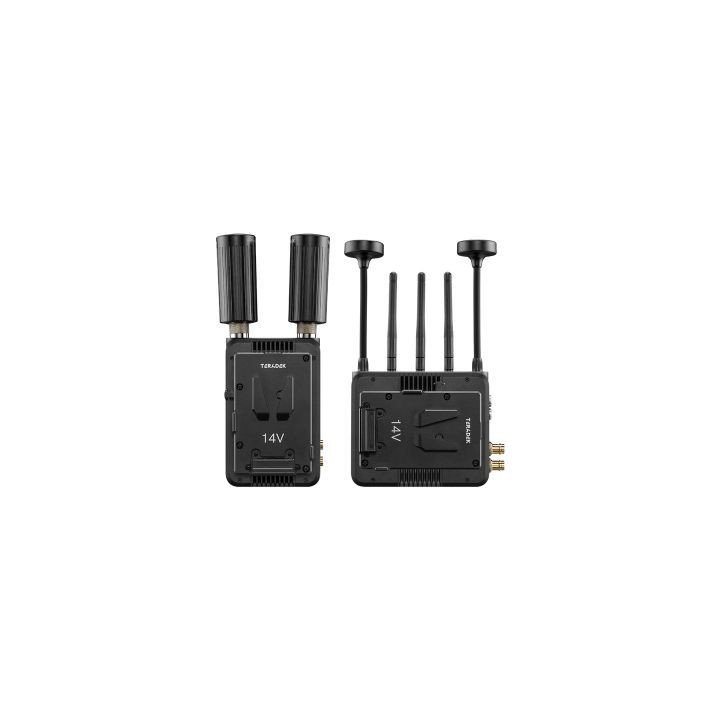 Teradek 10-2590-G26 - Ranger Mk II 2500 12G-SDI/HDMI - Wireless TX/RX Deluxe Kit 26V Gold-Mount