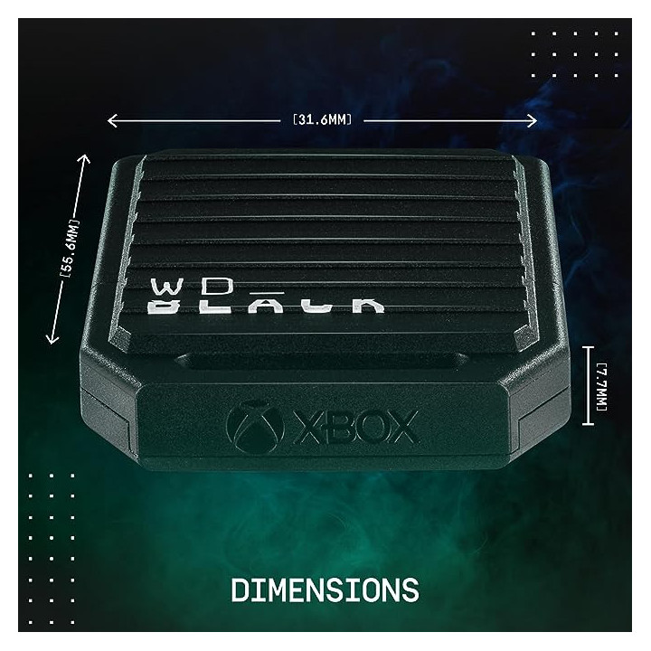 Western Digital WDBMPH0010BNC-WCSN - BLACK C50 Expansion Card Xbox 1TB