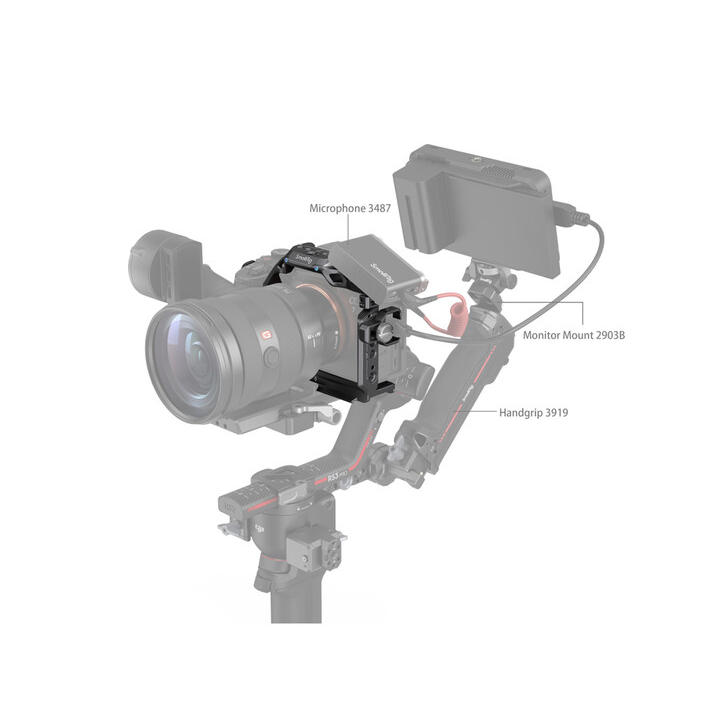 SmallRig 4308 - "Rhinoceros" Cage Kit for Sony Alpha 7R V / Alpha 7 IV / Alpha 7S III