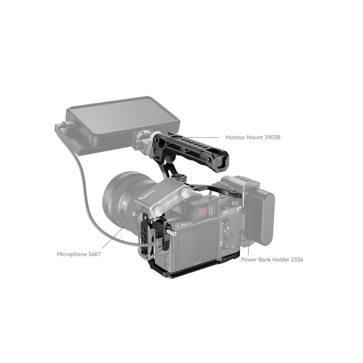 SmallRig 4198 - Cage Kit for Sony Alpha 7 III / Alpha 7R III 4198
