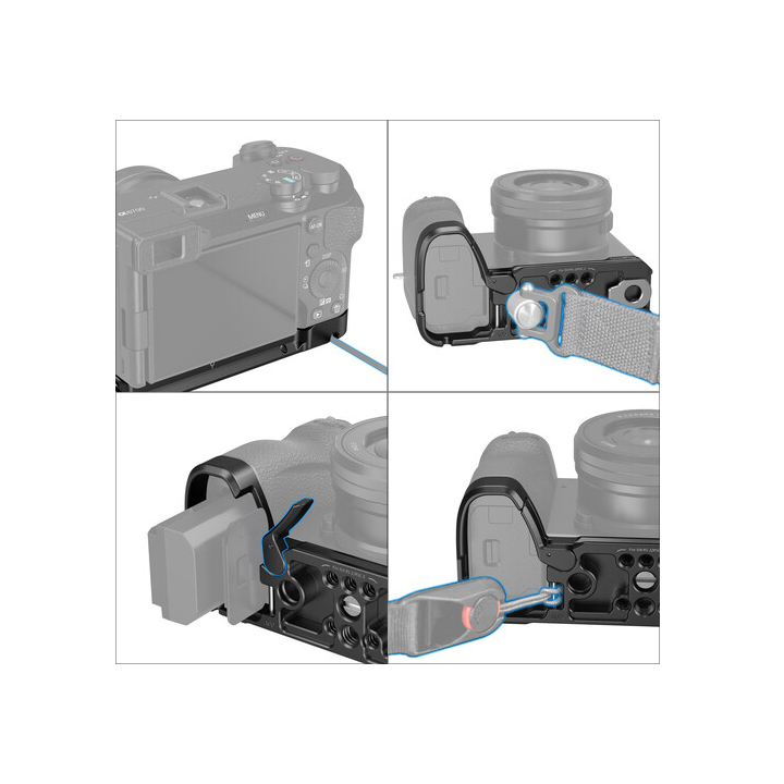 SmallRig 4338 - Baseplate for Sony Alpha 6700 4338
