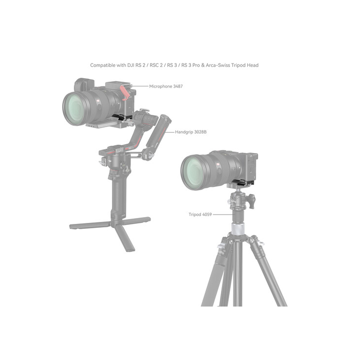 SmallRig 4338 - Baseplate for Sony Alpha 6700 4338