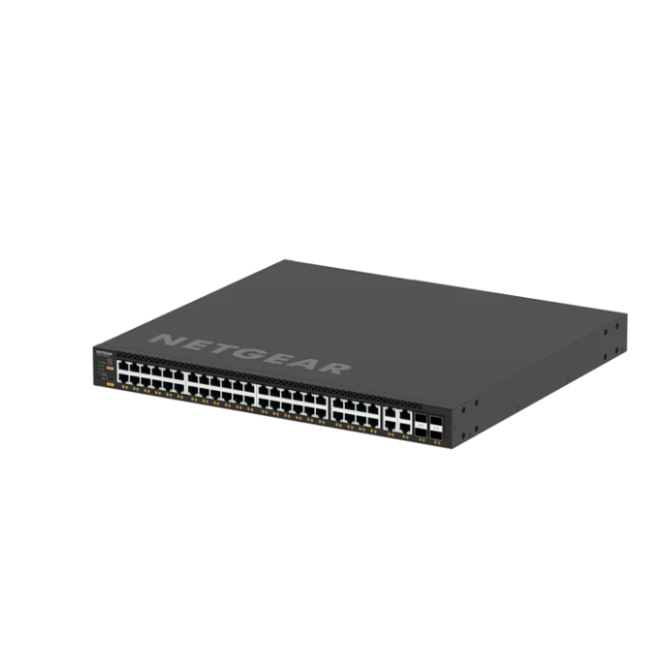 Netgear MSM4352-100NES - M4350-44M4X4V 48-Port Multi-Gig PoE++ Compliant Managed AV Network Switch