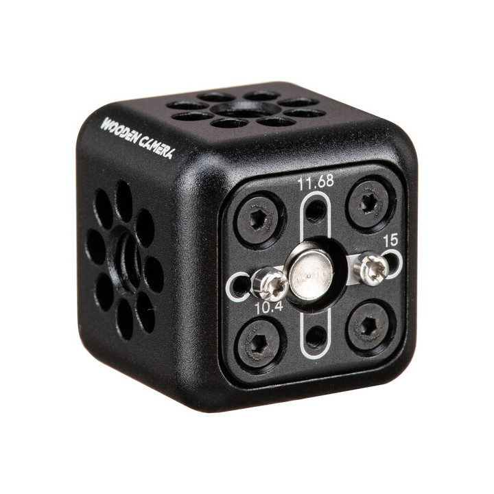 Wooden Camera WC-A00332 - Accessory Cube (1/4"-20 Screw, 1/4"-20 Threads)