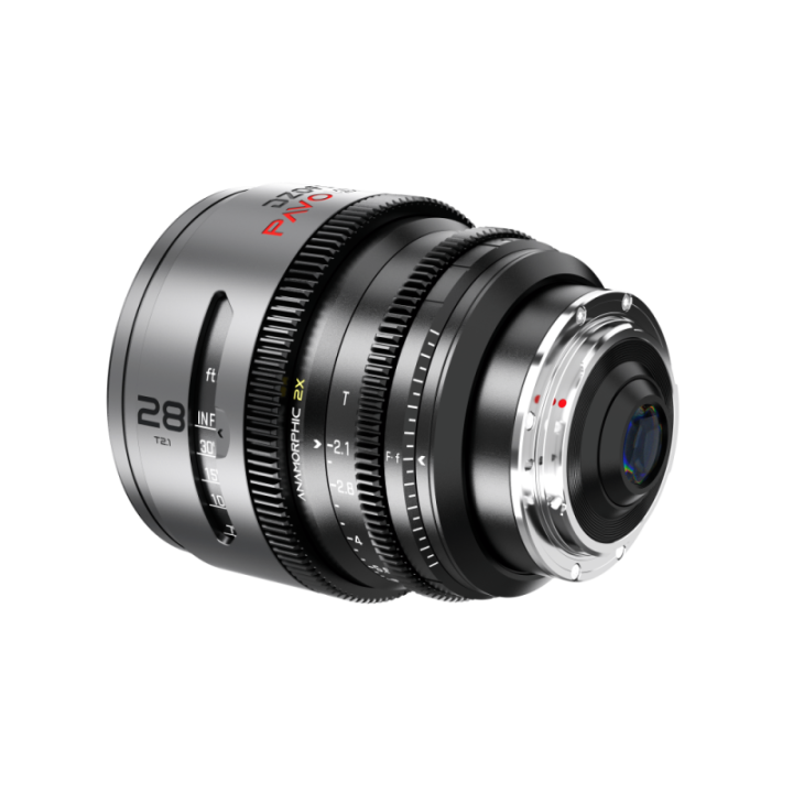 DZOFilm DZO-PA2821PLMN - Pavo 2x Anamorphic 28mm T2.1 for PL/EF Mount (S35) metric - Golden Coating