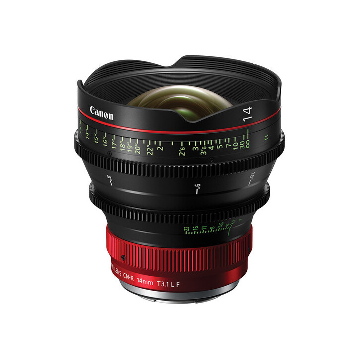 Canon 6398C001 - CN-R 14mm T3.1 L F Cinema Prime Lens (Canon RF)(Feet)