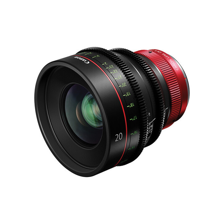 Canon 6399C001 - CN-R 20mm T1.5 L F Cinema Prime Lens (Canon RF)(Feet)