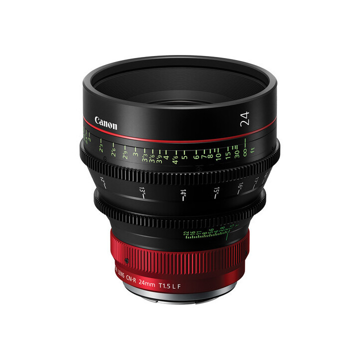 Canon 6400C001 - CN-R 24mm T1.5 L F Cinema Prime Lens (Canon RF)(Feet)