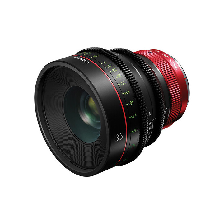 Canon 6401C001 - CN-R 35mm T1.5 L F Cinema Prime Lens (Canon RF)(Feet)