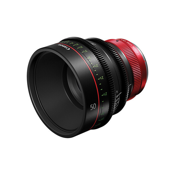 Canon 6402C001 - CN-R 50mm T1.3 L F Cinema Prime Lens (Canon RF)(Feet)