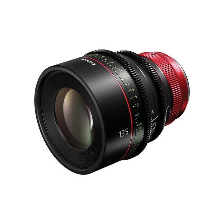 Canon 6404C001 - CN-R 135mm T2.2 L F Cinema Prime Lens (Canon RF)(Feet)