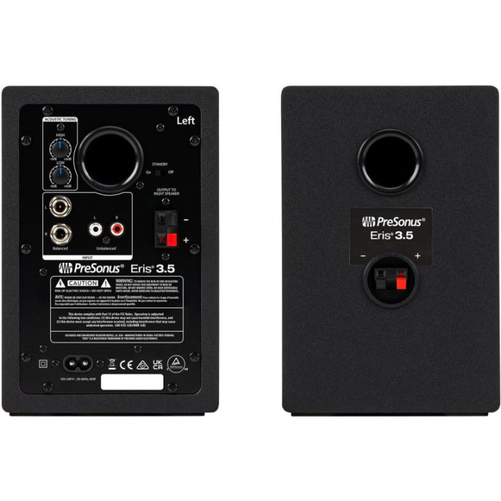 PreSonus Eris E3.5 - 3.5" 2-Way 25W Nearfield Monitors (Pair)