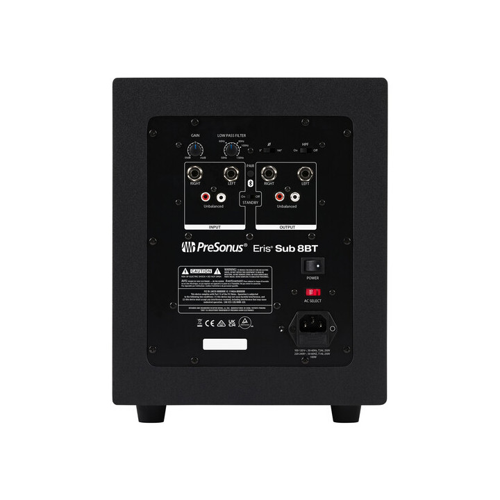 PreSonus Eris Sub 8BT - Powered 8" Bluetooth Studio Subwoofer