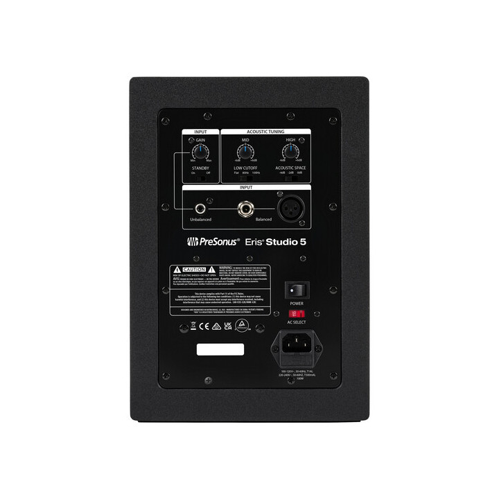 PreSonus Eris Studio 5 - Compact 5" 80W Studio Monitor with EBM Waveguide (Single)