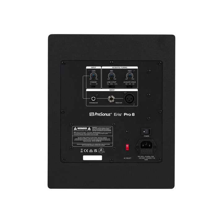 PreSonus Eris Pro 8 - Powered 8" 140W High-Definition Coaxial Studio Monitor (Single)