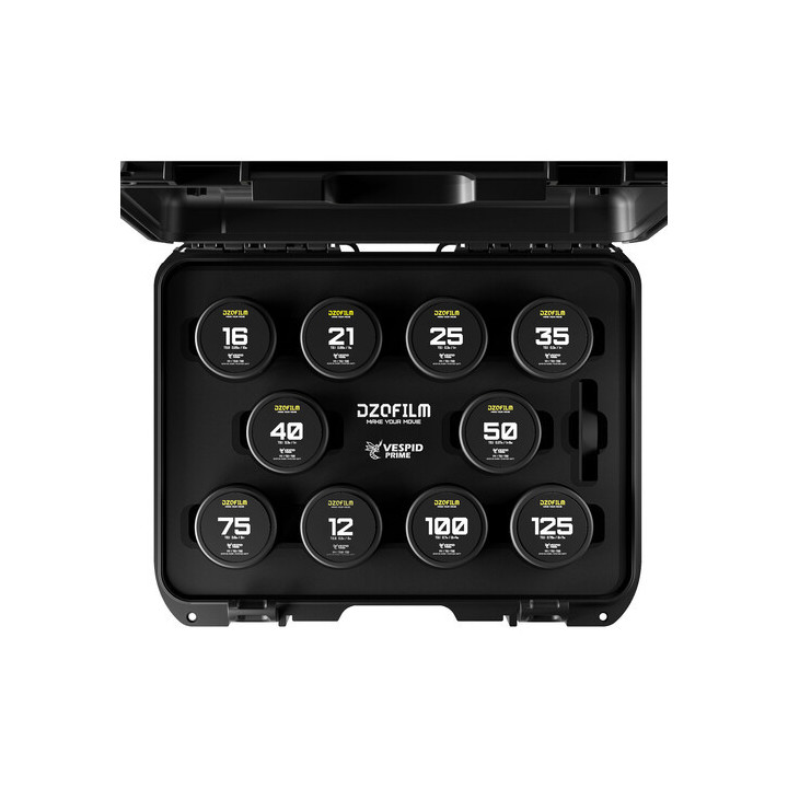 DZOFilm DZO-VPS10PL - VESPID Prime Cine 10-Lens Kit  (PL & EF)