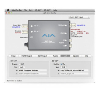 AJA OG-HA5-12G-T - OpenGear 4K HDMI 2.0 to 12G-SDI Converter Card with Fiber LC