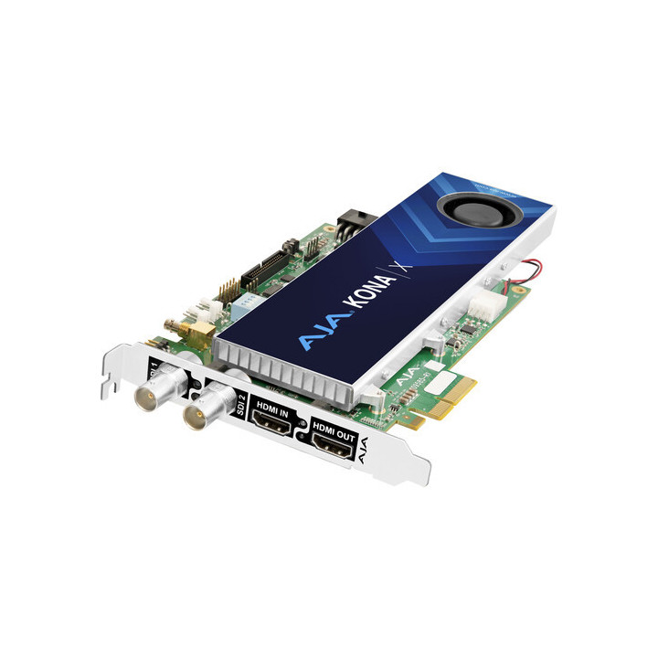 AJA KONA-X-R0  - 12G-SDI and HDMI 2.0 Ultralow-Latency PCIe Card