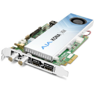 AJA KONA-XM-F-R0 - 12G-SDI and HDMI 2.0 Ultra Low Latency PCIe Card for Medical Devices (Active Cooling)