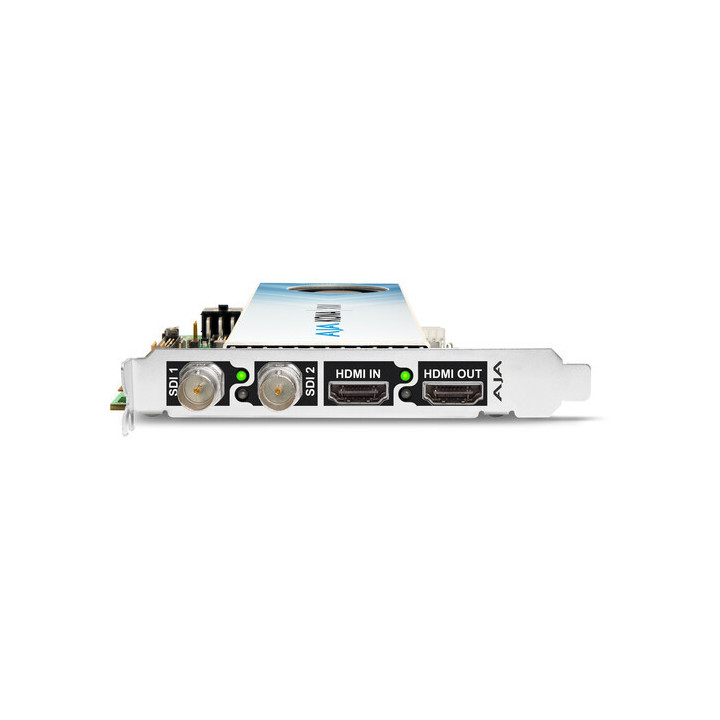 AJA KONA-XM-F-R0 - 12G-SDI and HDMI 2.0 Ultra Low Latency PCIe Card for Medical Devices (Active Cooling)