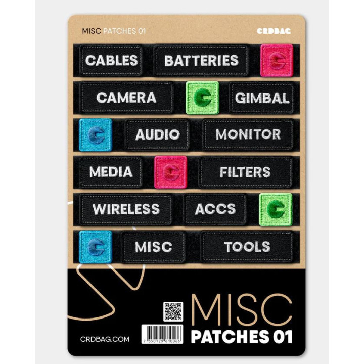 Adicam OE-013-001 - CRDBAG Misc Patches 01