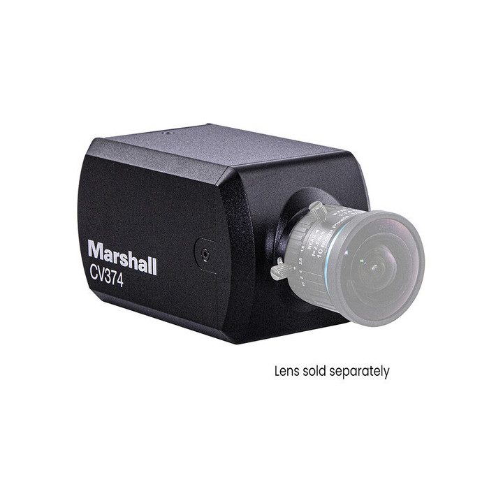Marshall CV374 - Compact UHD 4K60 Camera with NDI HX3, SRT & HDMI