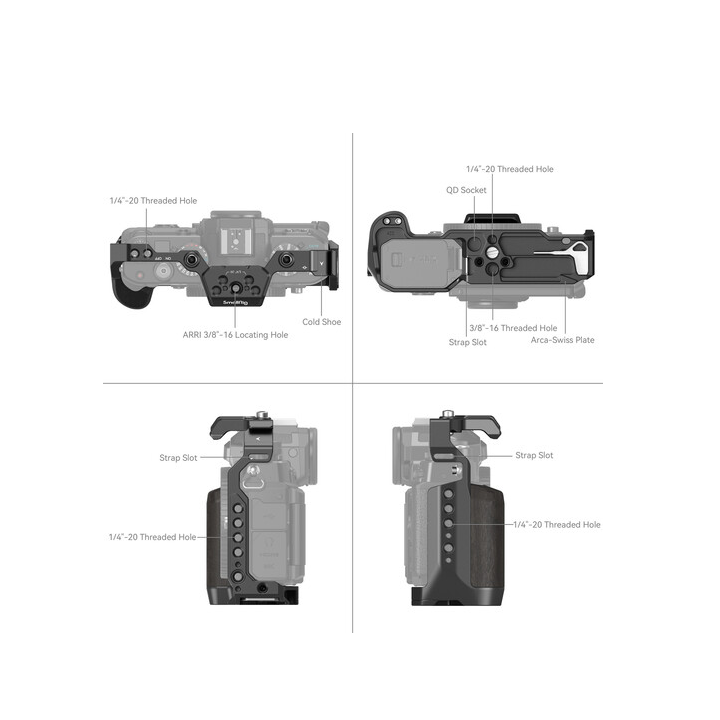 SmallRig 4261 - Camera Cage for Nikon Zf