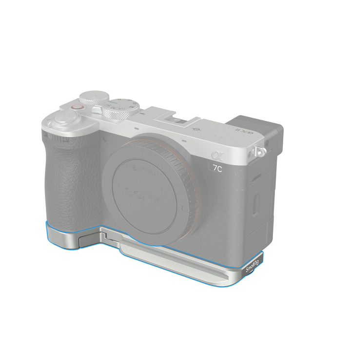 SmallRig 4439 - Bottom Mount Plate for Sony a7C II & a7CR (Silver)