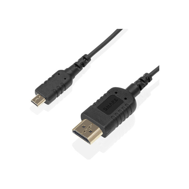 Shape SKCRO - Skinny HDMI to Micro HDMI 8K Ultra High-Speed Cable (18")