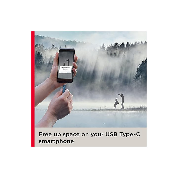 Sandisk SDDDC3-256G-G46NBB - Ultra USB Dual Drive Go 256GB Blue