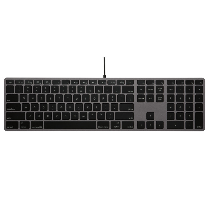 LMP KB_DK_sp - USB numeric Keyboard KB-1243 space gray