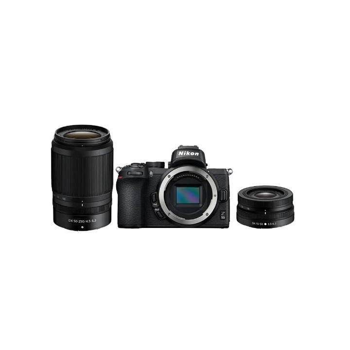 Nikon VOA050K002 - Z 50 DZ Kit (16-50 VR DX + 50-250 VR DX)