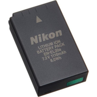Nikon VFB11601 - EN-EL20a Rechargeable Lithium-Ion Battery Pack (7.2V, 1110mAh)